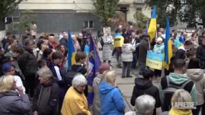 Ucraina, i cittadini di Mariupol a Kiev per protestare contro il referendum