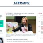 Elezioni, le Figaro: “Unione delle destre largamente in testa”