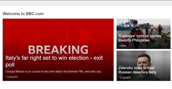 Elezioni, gli exit poll visti dall’estero: “Destra italiana verso la vittoria”