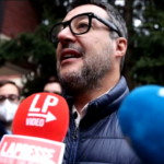 Elezioni, Salvini vota a Milano: “La Lega sul podio”
