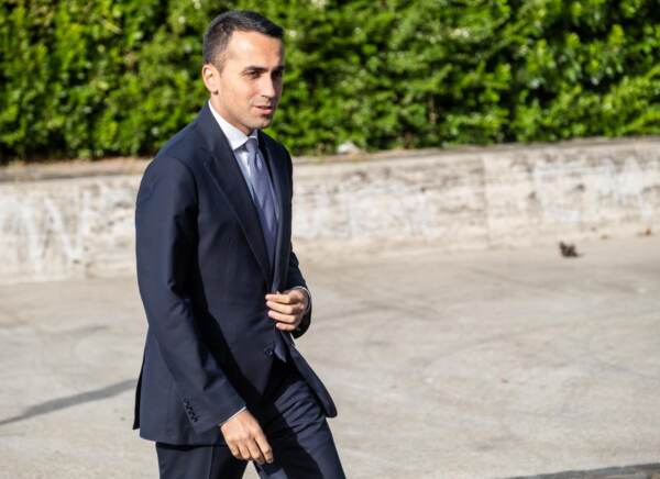 Farnesina, punto stampa del Ministro degli Esteri Luigi Di Maio