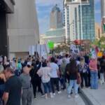 Atlanta, protesta degli iraniani americani contro Teheran