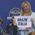 Elezioni, Meloni: “L’Italia ha scelto noi, non la tradiremo”