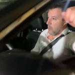 Elezioni, Matteo Salvini arriva in via Bellerio