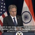 Gas, Usa: “Perdite Nord Stream forse per un attacco”