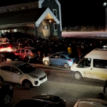 Russia, file chilometriche di auto al confine con la Georgia