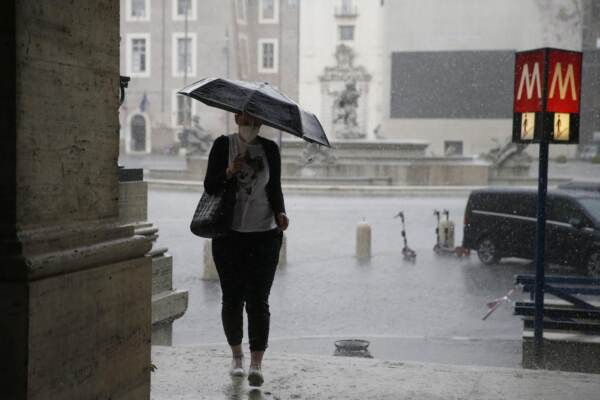 Meteo, piogge e temporali sull’Italia