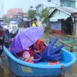 Thailandia, allagamenti per la tempesta Noru