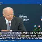 Ucraina, Biden: “Non riconosceremo mai le pretese russe sul territorio ucraino”