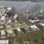 Florida, la devastazione causata dall’uragano Ian vista dall’alto