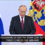 Ucraina, Putin celebra l’annessione dei territori occupati: “Nostri per sempre”