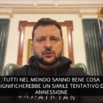 Ucraina, Zelensky ai russi: “Fermate chi sacrifica la vostra vita per la guerra”
