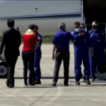 Spazio, l’equipaggio Space X arriva al Kennedy Space Center