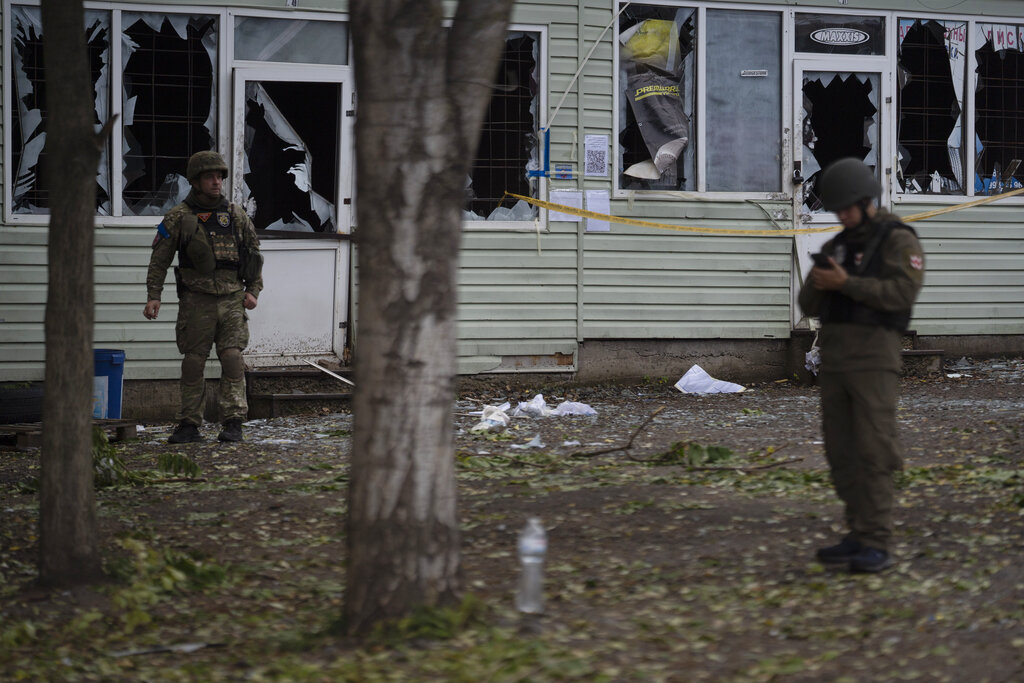 Ucraina: ancora bombe Russia su Zaporizhzhia Ucraina: ancora bombe Russia su Zaporizhzhia
