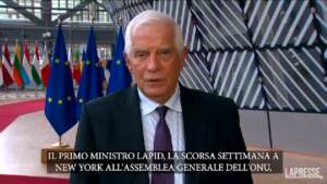 Middle East, Borrell: “Resume the peace process between Israel and the Arab world”