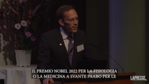 Nobel Medicina, vince Svante Pääbo: l’annuncio a Stoccolma