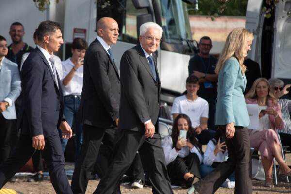 Mattarella a Grugliasco per l'inaugurazione del nuovo anno scolastico