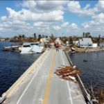 Florida, la devastazione di Ian ripresa dal drone