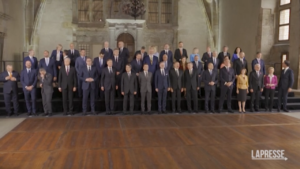 Prague, first European Political Community summit: photo of 44 leaders