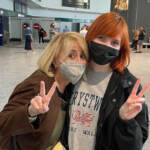 Luciana Littizzetto riabbraccia la figlia Svetlana