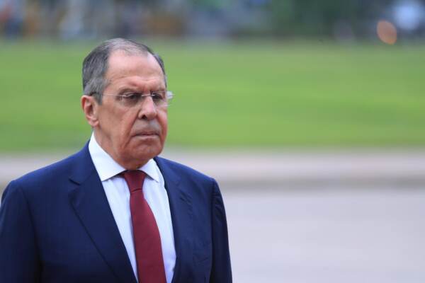 Il ministro degli Esteri russo Sergey Lavrov in Vietnam