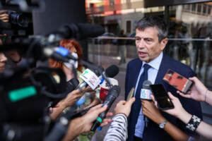 Milano, conferenza stampa di presentazione dei candidati in Lombardia della Lista Noi Moderati