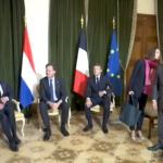 Praga, incontro Macron-Schulz-Rutte a margine del summit