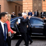 Alba, Mattarella accolto dai bambini