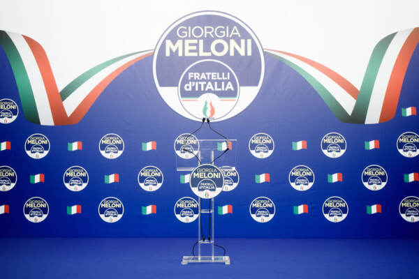 Elezioni - Sala stampa di Fratelli d’Italia