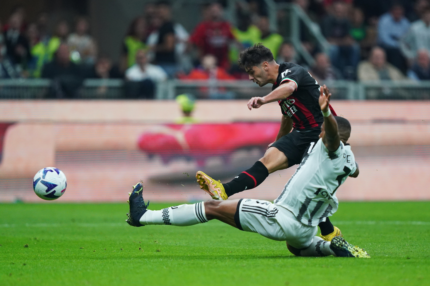 Milan-Juventus 2-0, in gol Tomori e Diaz