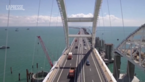 Ucraina, ecco com’era il ponte in Crimea prima dell’esplosione