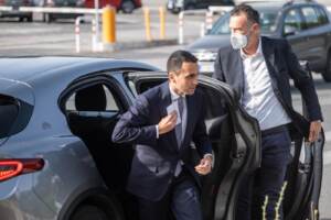 Farnesina, punto stampa del Ministro degli Esteri Luigi Di Maio