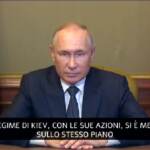 Ucraina, Putin: “Regime di Kiev è gruppo terroristico”