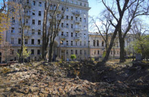 Ucraina, missile vicino a ufficio Zelensky