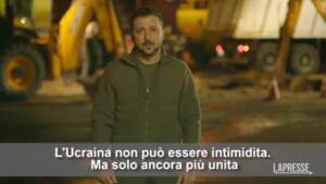 Ucraina, Zelensky: “Non ci facciamo intimidire”