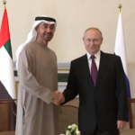 Russia, Putin incontra il presidente degli Emirati Arabi a San Pietroburgo