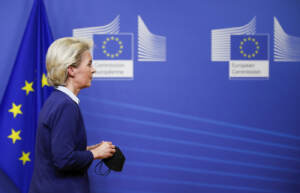 Crisi Ucraina-Russia, dichiarazioni del presidente della Commissione europea Ursula von der Leyen