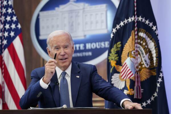 Joe Biden parla dal Summit on Fire Prevention