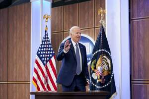 Joe Biden parla dal Summit on Fire Prevention