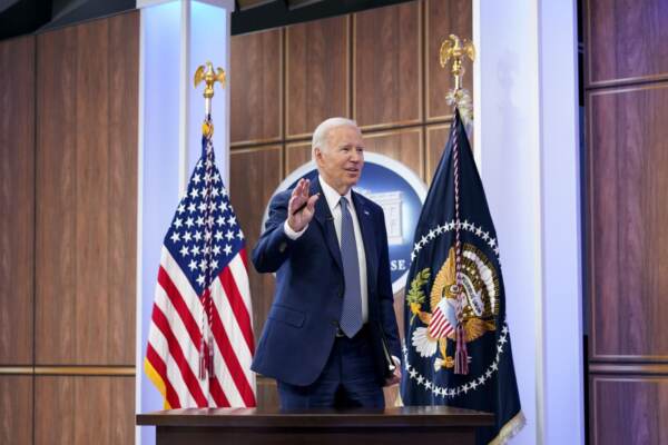 Joe Biden parla dal Summit on Fire Prevention