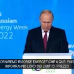 Gas, Putin: “Pronti a forniture per Ue, ma dipende da loro”