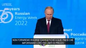 Gas, Putin: “Pronti a forniture per Ue, ma dipende da loro”