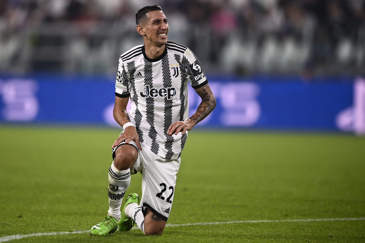 Juventus, Di Maria: lesione al bicipite femorale