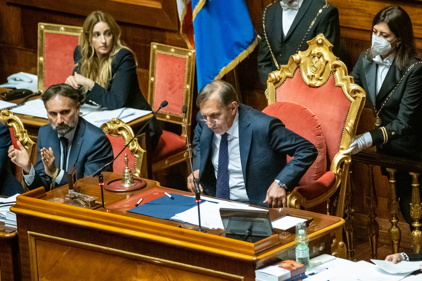 Senato, La Russa è presidente ma senza Forza Italia