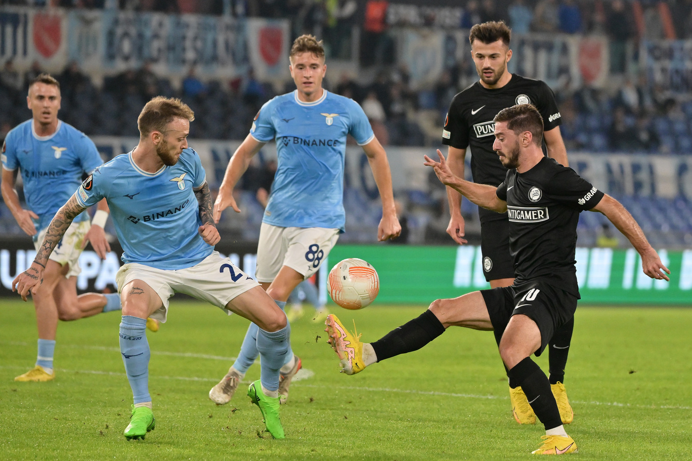 Lazio-Sturm Graz, pareggio all’Olimpico