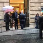 Palazzo Madama, genitori e parenti al primo giorno dei senatori