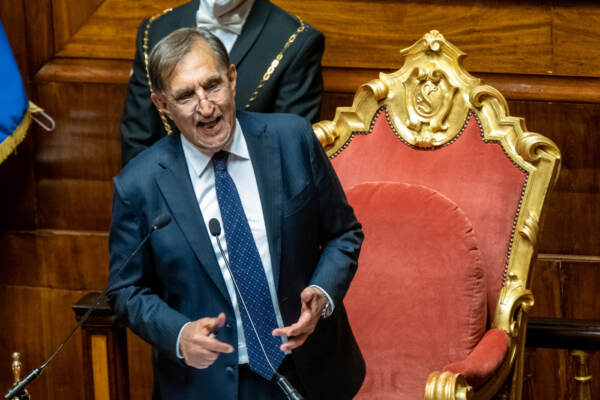 Senato, prima seduta della XIX legislatura - elezione Presidente