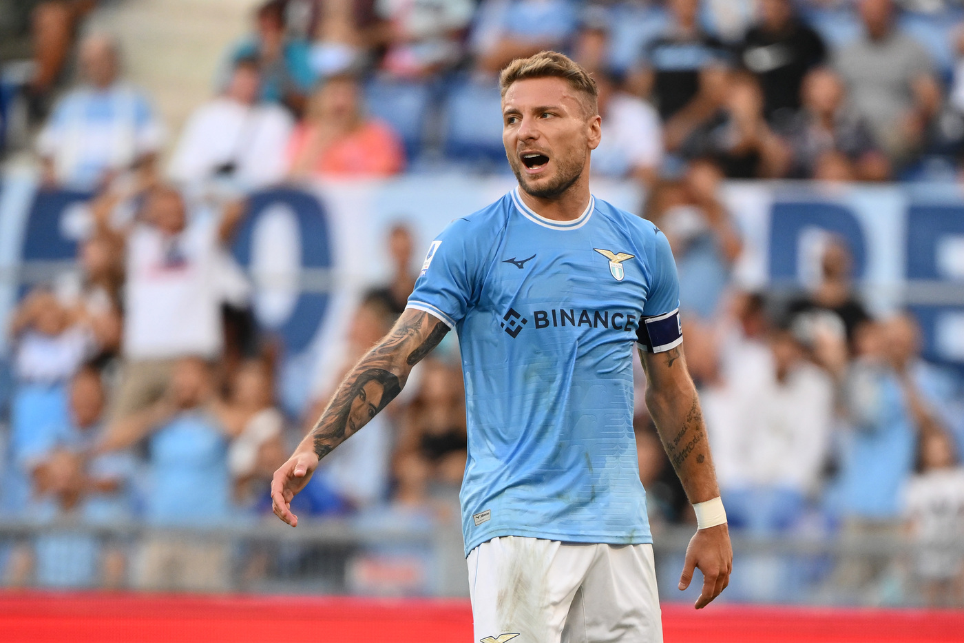 Lazio-Udinese 0-0, Immobile si infortuna