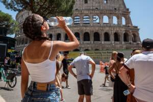 Caldo: alte temperature a Roma