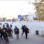 Ucraina, droni kamikaze a Kiev: cittadini in fuga